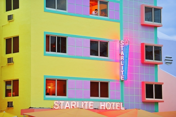 Photograph Mitchell Funk Starlite Hotel on One Eyeland